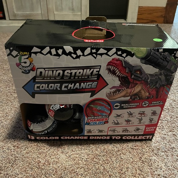 5 surprise dino strike color change novelty & gag toy (5 each 15 available) - Picture 1 of 1